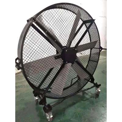 chinese factory high quality Mobile six leaf fan for Factory workshop outdoor bar